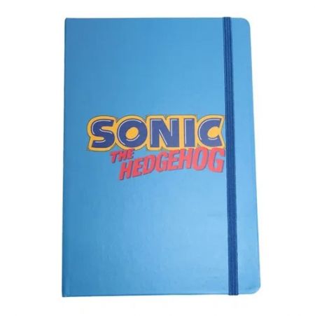 Imagem: Caderno com logo do Sonic.