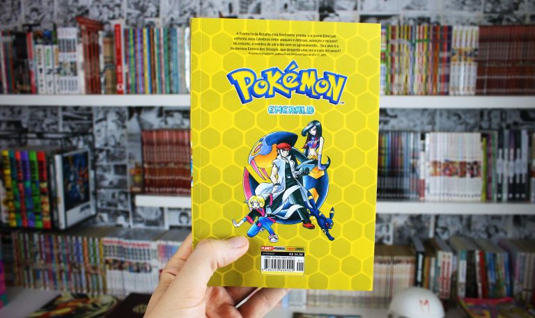 Imagem: 4ª capa de Pokémon Emerald Volume 1