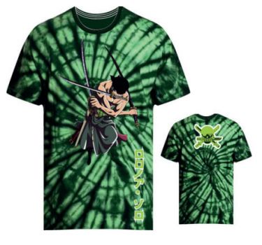 Imagem: Camiseta verde de one piece.