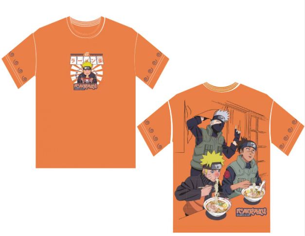 imagem: camiseta laranja.