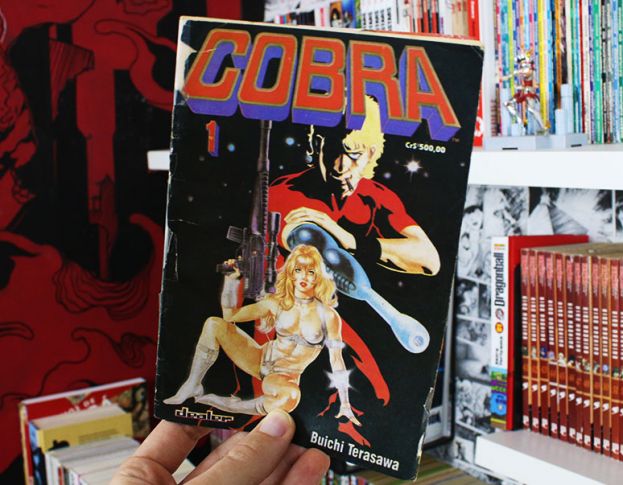 imagem: capa do mangá Cobra
