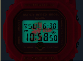 imagem: foto do visor do relógio.