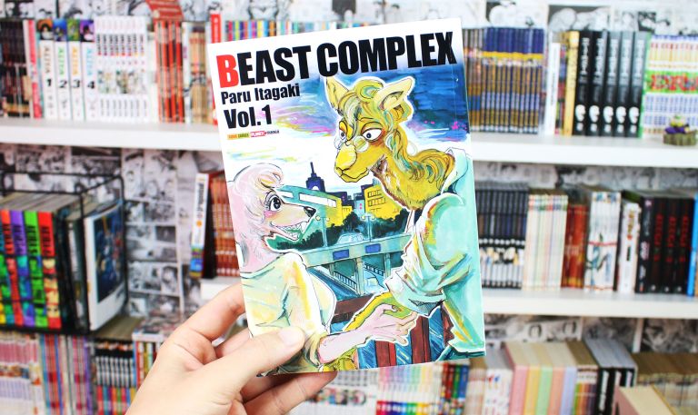 imagem: capa do volume 1 de Beast Complex