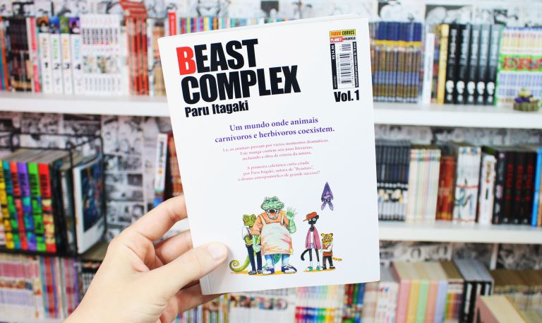 imagem: 4ª capa do volume 1 de Beast Complex