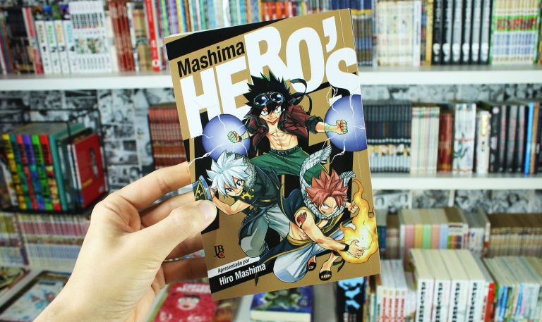 imagem: capa do mangá Mashima Hero's