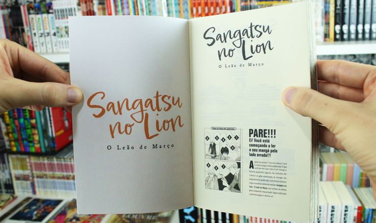 imagem: 3ª capa do vol. 2 do mangá Sangatsu no Lion