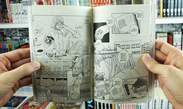 imagem: páginas de história do vol. 3 do mangá Sangatsu no Lion