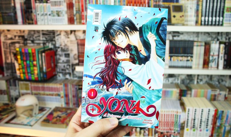 imagem: foto da 4ª capa do mangá Yona